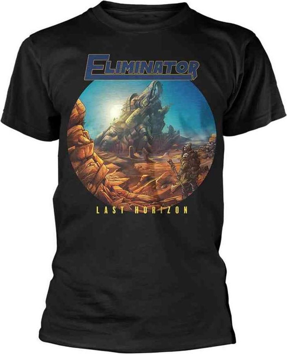 Eliminator Heren Tshirt -S- Last Horizon Zwart