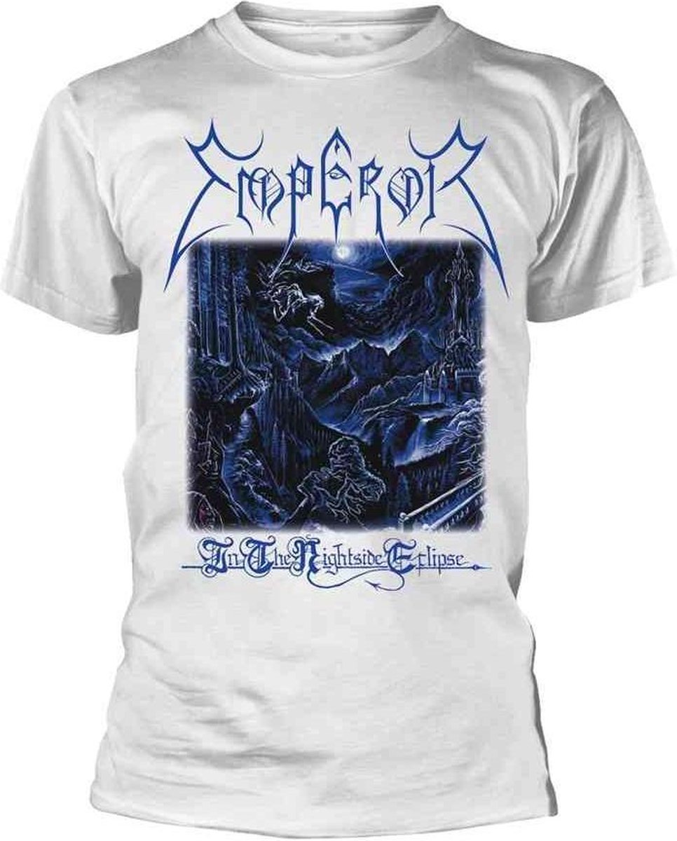 Emperor Heren Tshirt -XL- In The Nightside Eclipse Wit