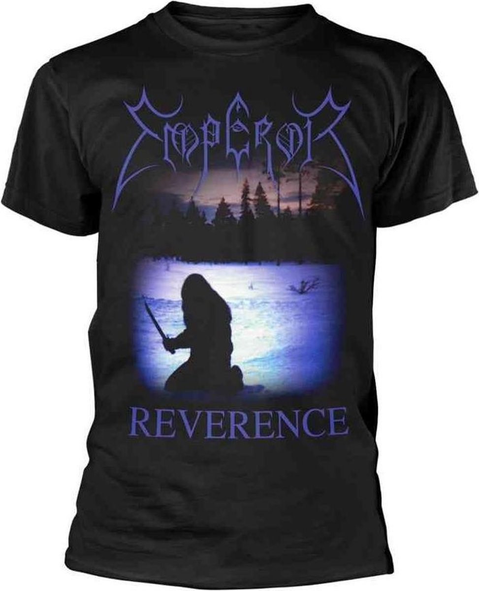 Emperor Heren Tshirt -XL- Reverence Zwart