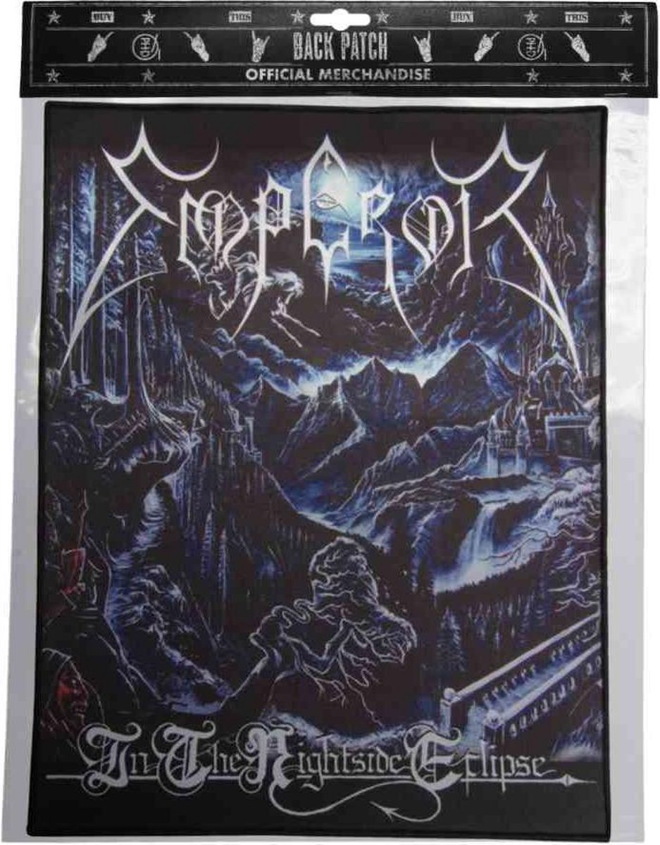 Emperor Patch NIGHTSIDE ECLIPSE (BACKPATCH) Zwart