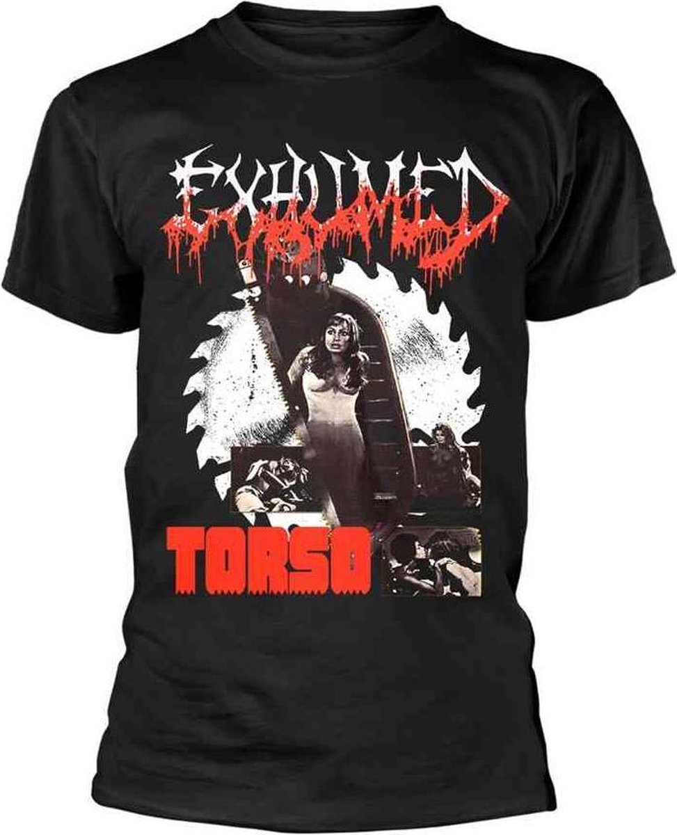 Exhumed Heren Tshirt -S- Torso Zwart