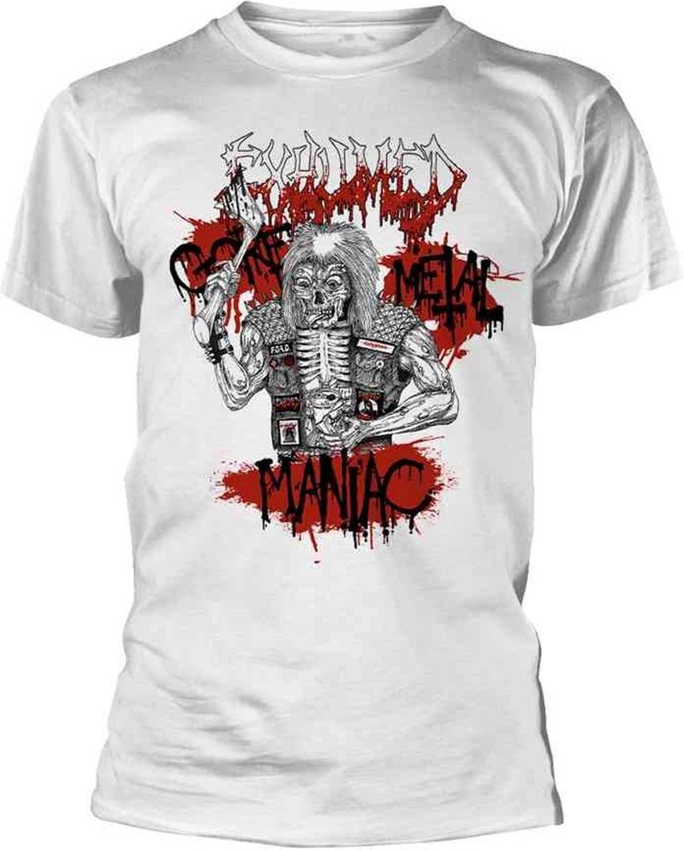 Exhumed Heren Tshirt -XXL- Gore Metal Maniac Wit