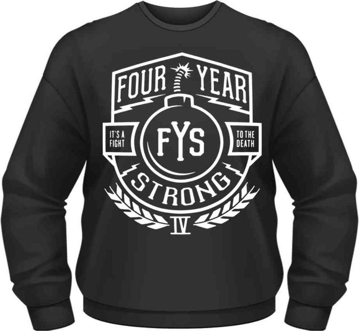 Four Year Strong Sweater/trui -M- TRUCE Zwart