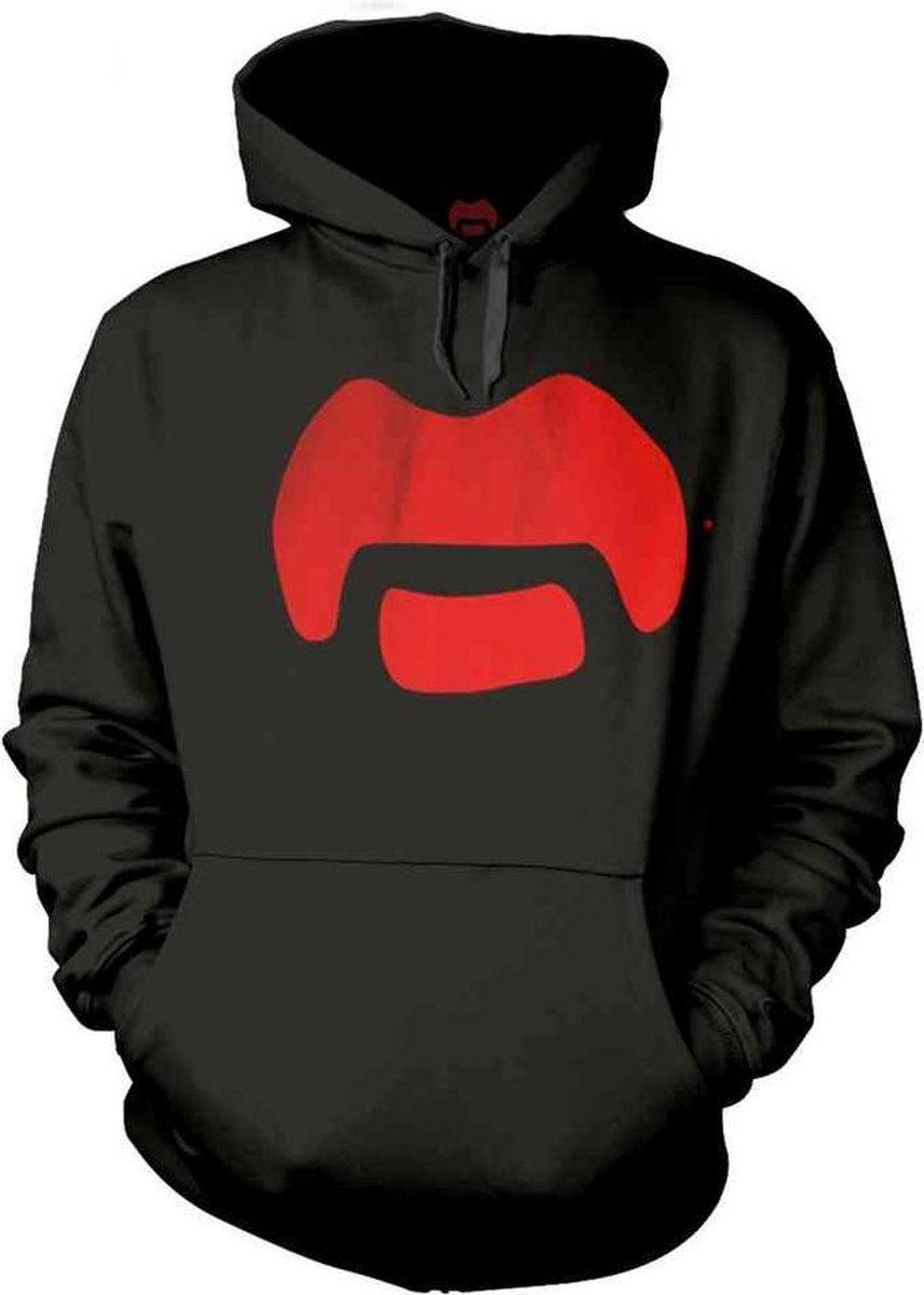 Frank Zappa Hoodie/trui -L- Moustache Zwart