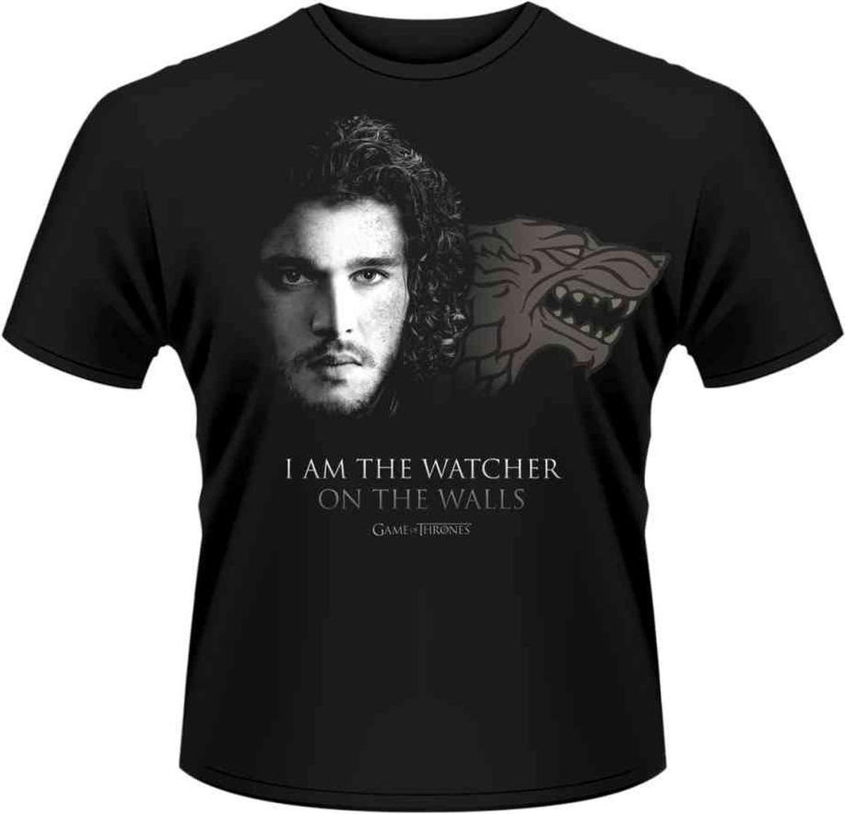 Game Of Thrones Heren Tshirt -XXL- Watcher On The Walls Zwart