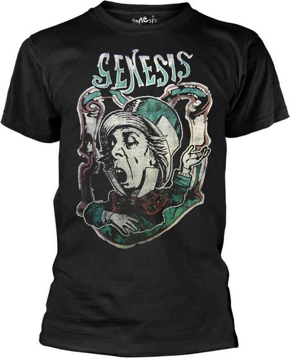 Genesis Heren Tshirt -M- Foxtrot Acid Zwart