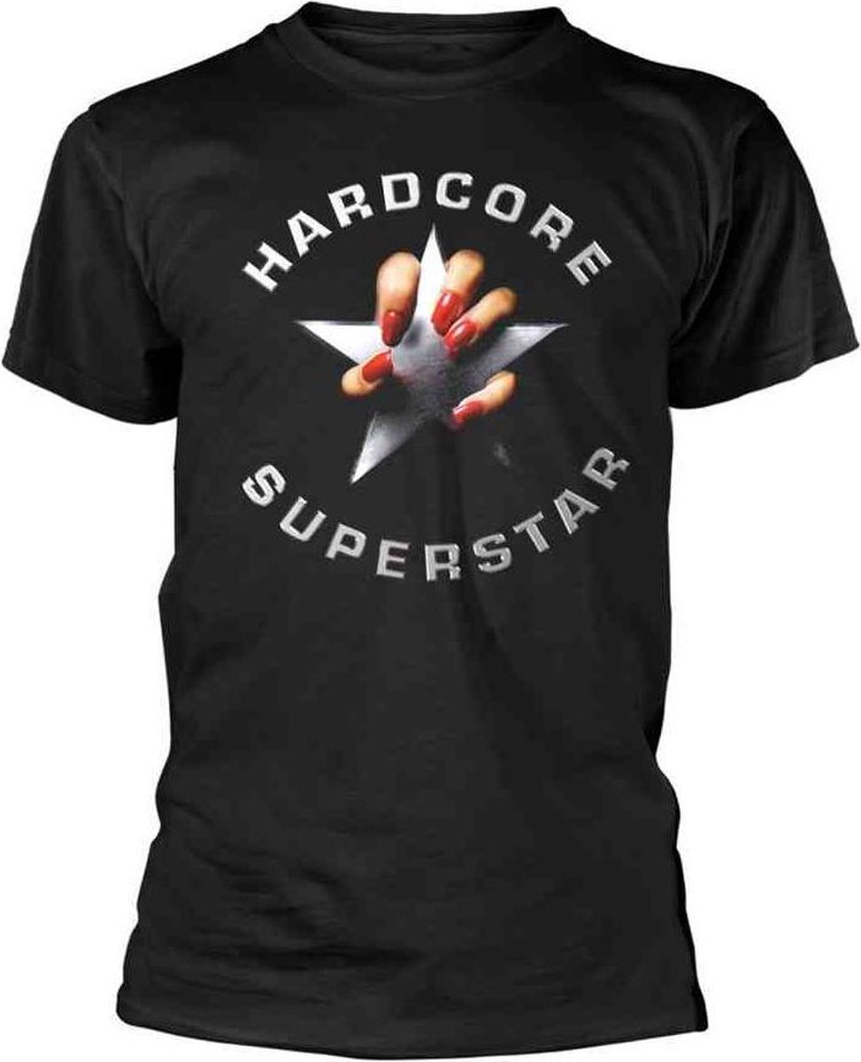 Hardcore Superstar Heren Tshirt -S- Black Album Zwart