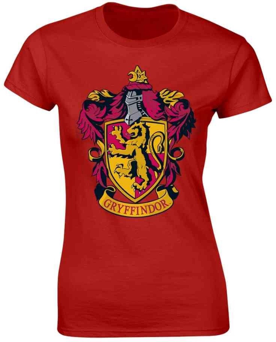 Harry Potter Dames Tshirt -L- Gryffindor Rood