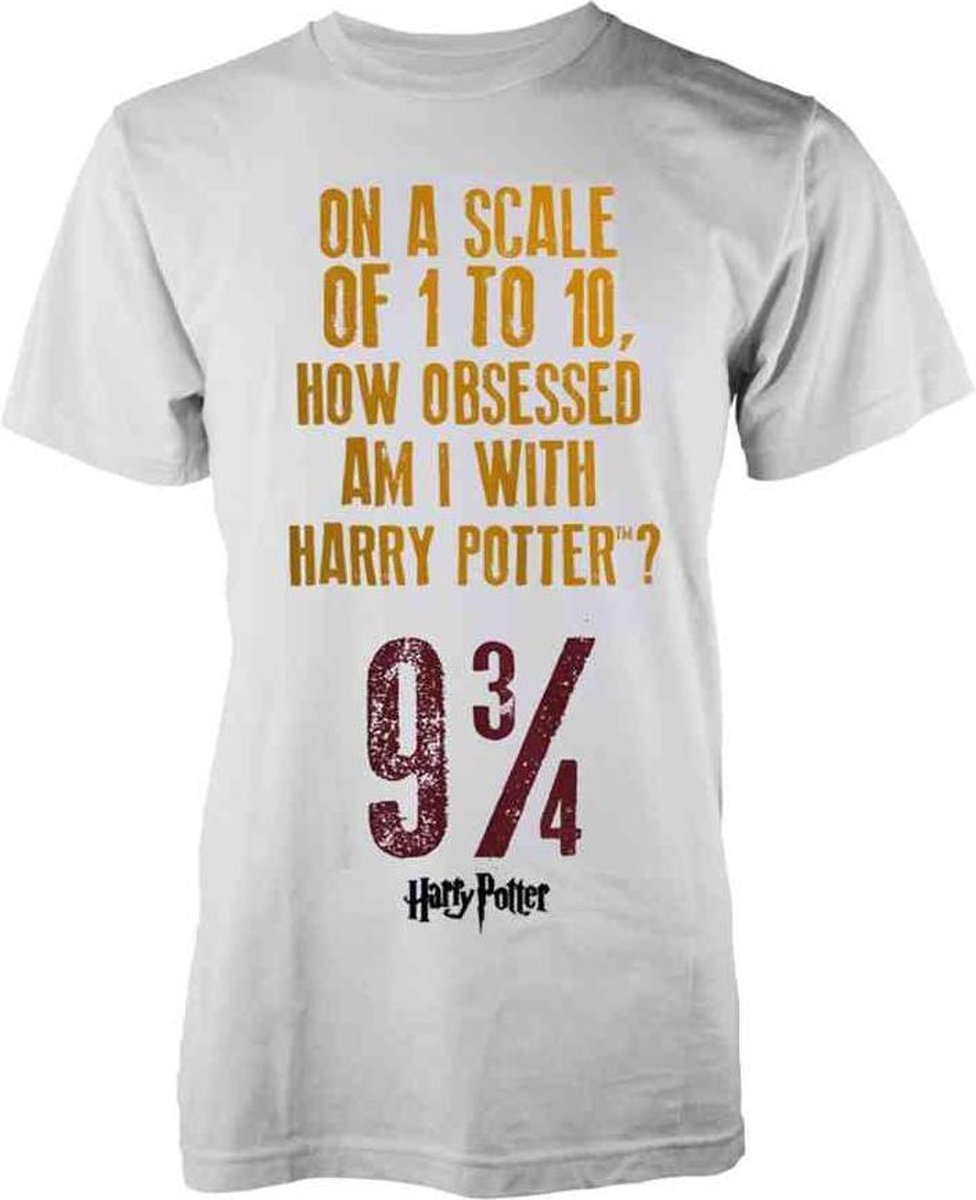 Harry Potter Heren Tshirt -L- Obsessed Wit