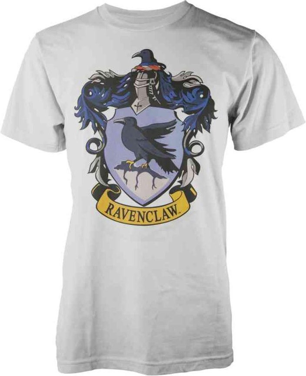 Harry Potter Heren Tshirt -S- Ravenclaw Wit