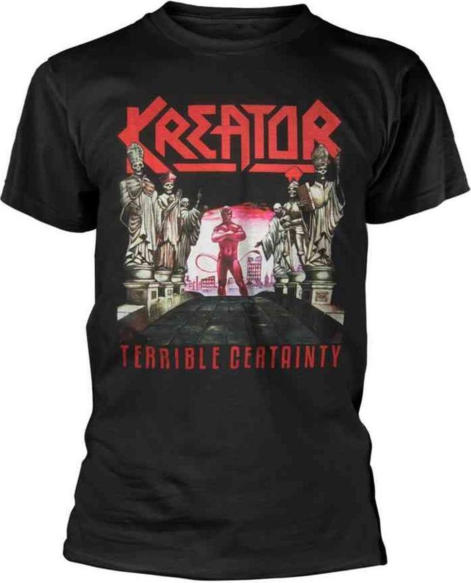 Kreator Heren Tshirt -XXL- Terrible Certainty Zwart