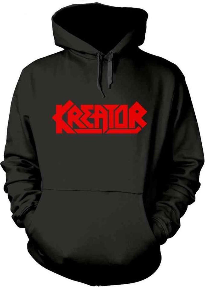 Kreator Hoodie/trui -XL- Logo Zwart