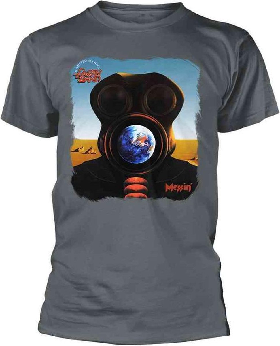 Manfred Manns Earth Band Heren Tshirt -XXL- Messin Grijs