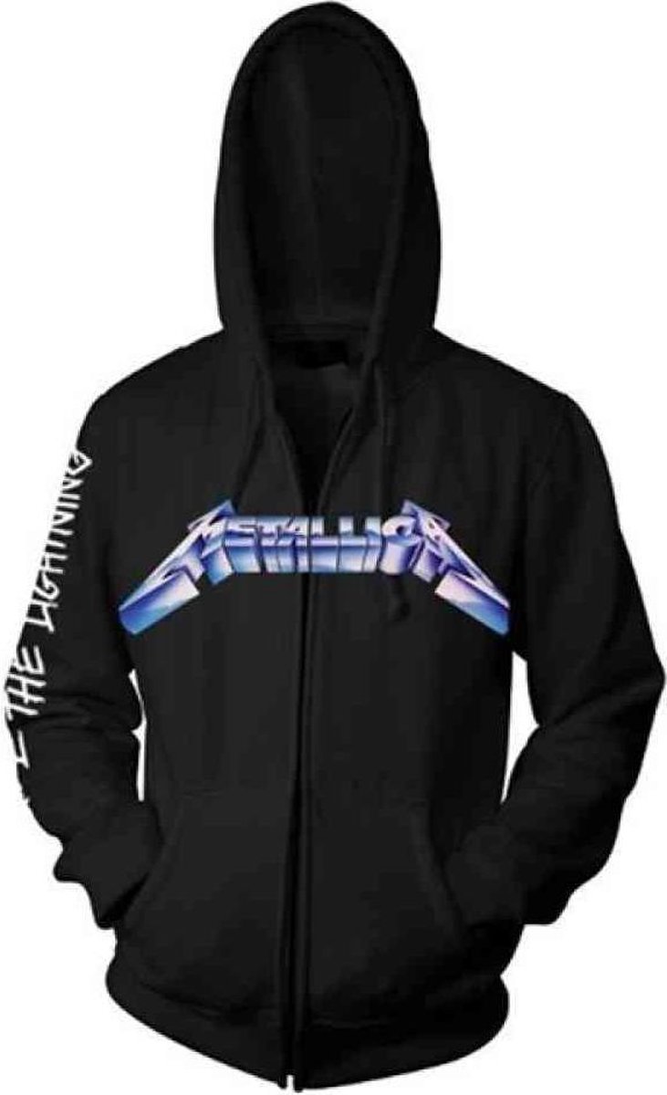 Metallica Vest met capuchon -XL- Ride The Lightning Zwart