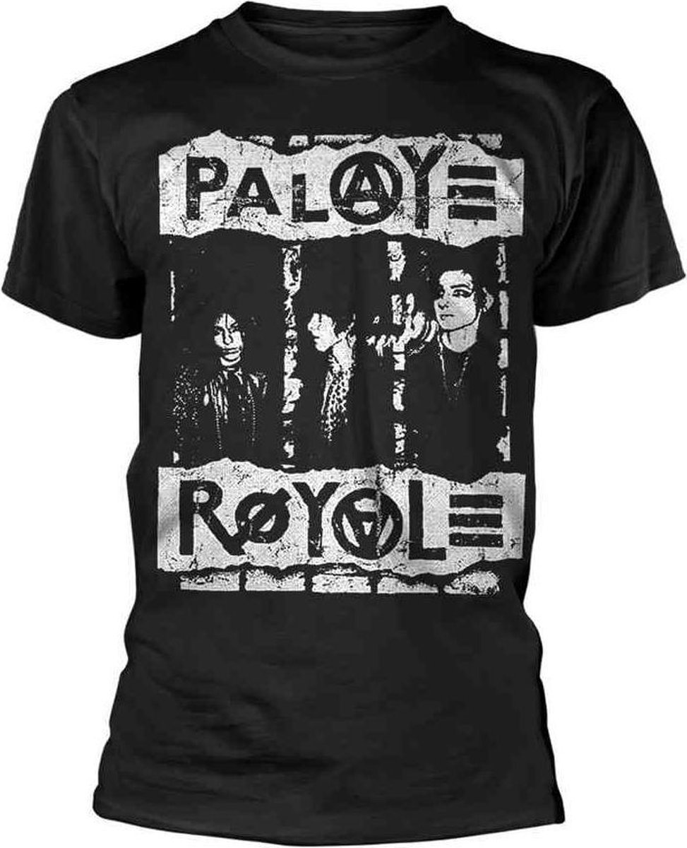 Palaye Royale Heren Tshirt -M- Photocopy Zwart