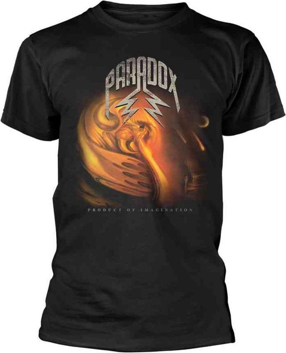 Paradox Heren Tshirt -S- Product Of Imagination Zwart