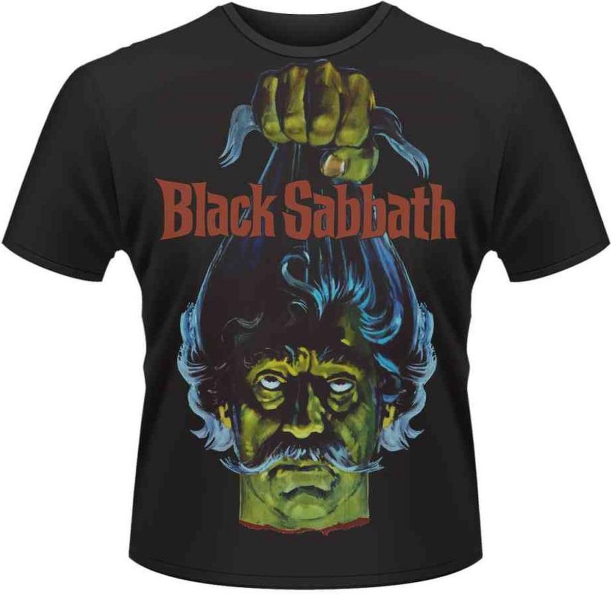 Plan 9 Black Sabbath Unisex Tshirt -M- BLACK SABBATH (HEAD) Zwart