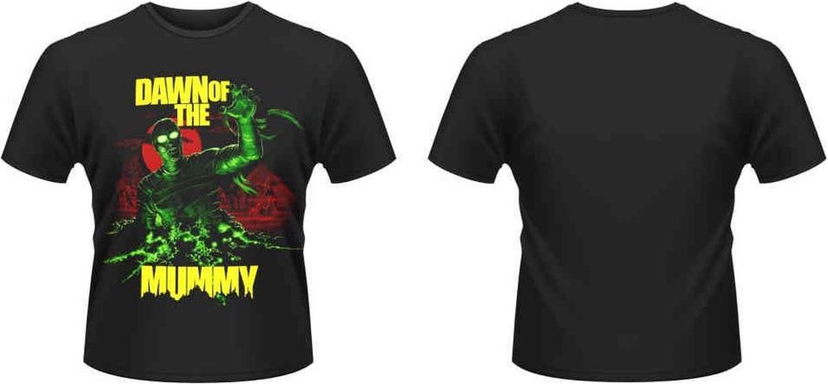 Plan 9 Dawn Of The Mummy Unisex Tshirt -XXL- DAWN OF THE MUMMY Zwart