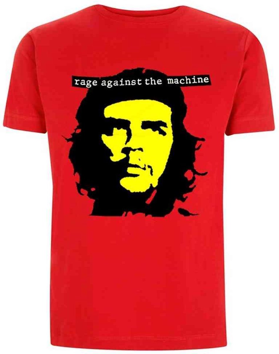 Rage Against The Machine Heren Tshirt -XL- Che Rood