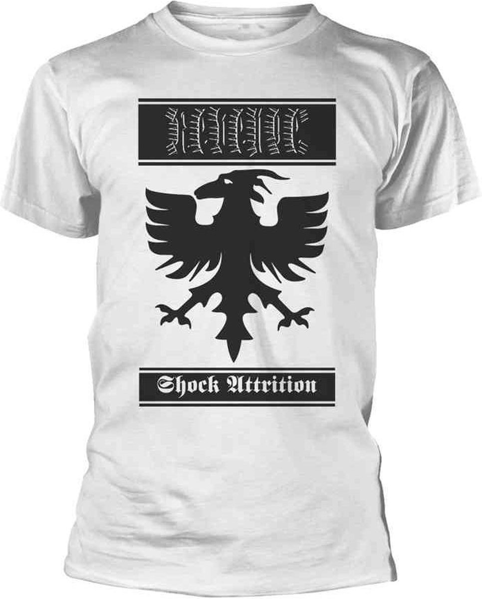 Revenge Heren Tshirt -XXL- Shock Attrition Wit