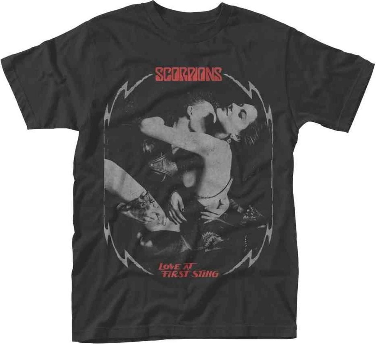 Scorpions Heren Tshirt -XL- Love At First Sting Zwart