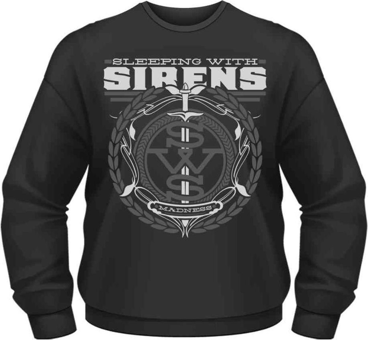 Sleeping With Sirens Sweater/trui -S- Crest Zwart