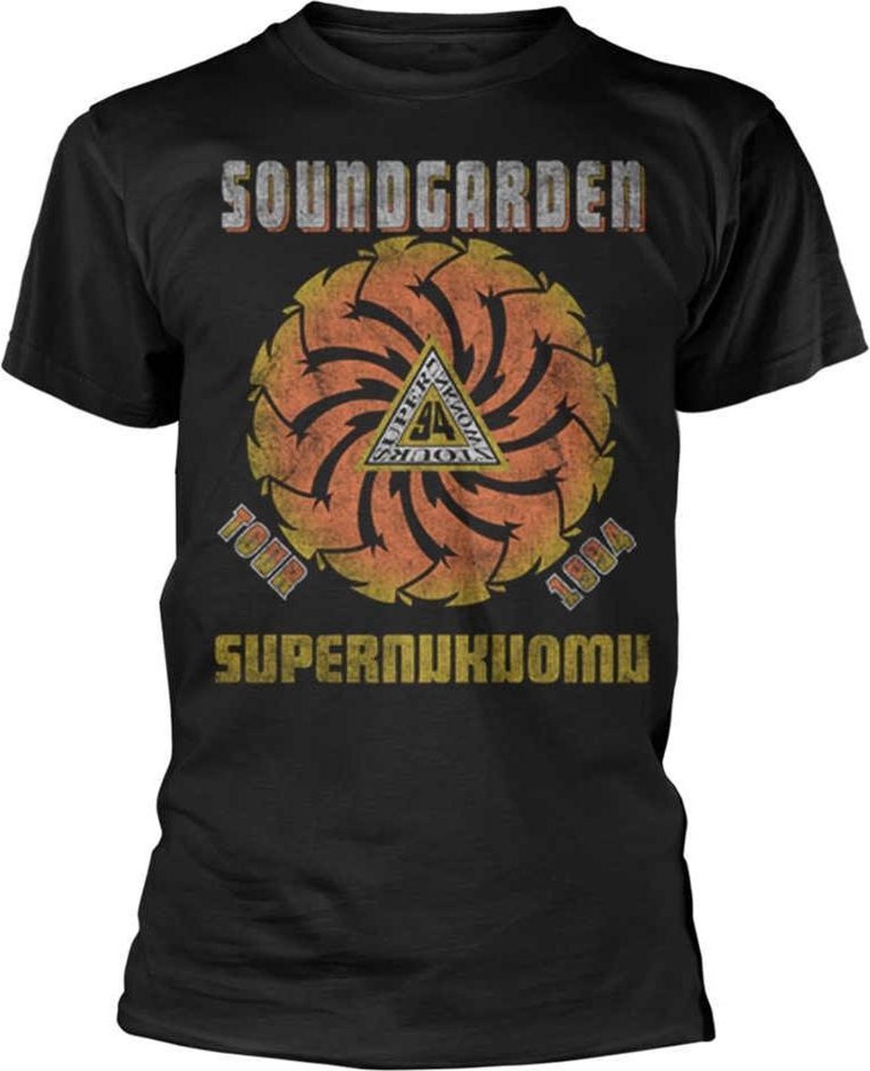 Soundgarden Heren Tshirt -XXL- Superunknown Tour 94 Zwart