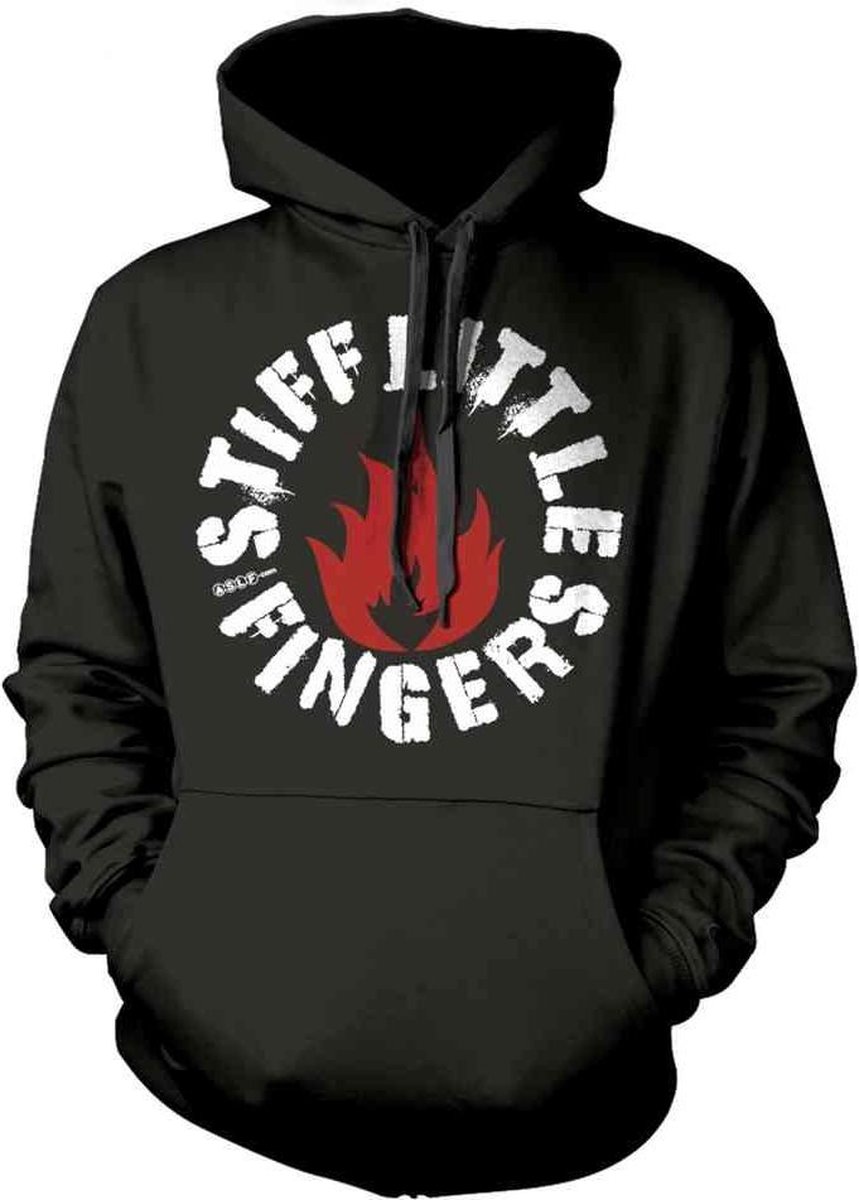 Stiff Little Fingers Hoodie/trui -L- Punk Zwart