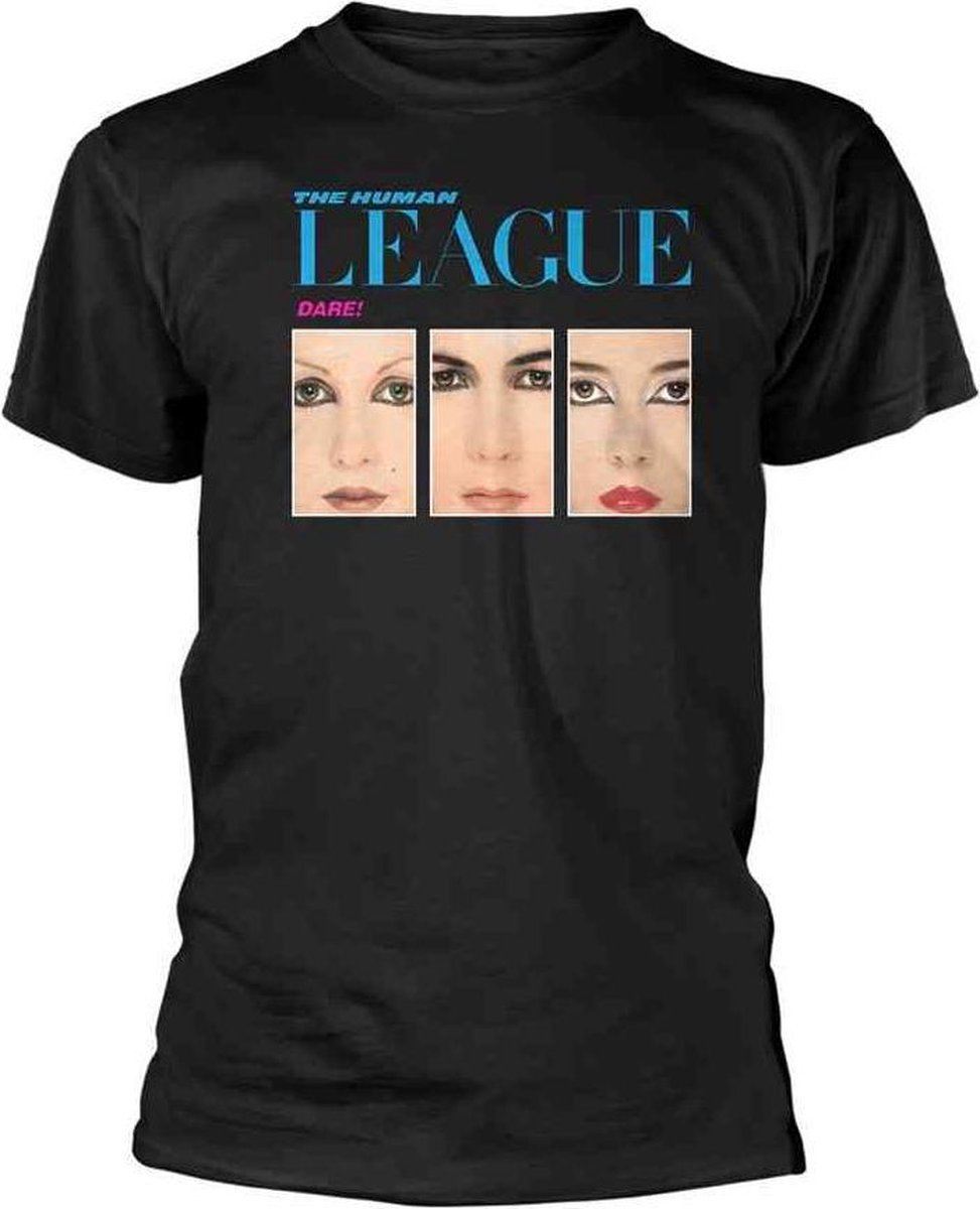 The Human League Heren Tshirt -M- Dare Zwart