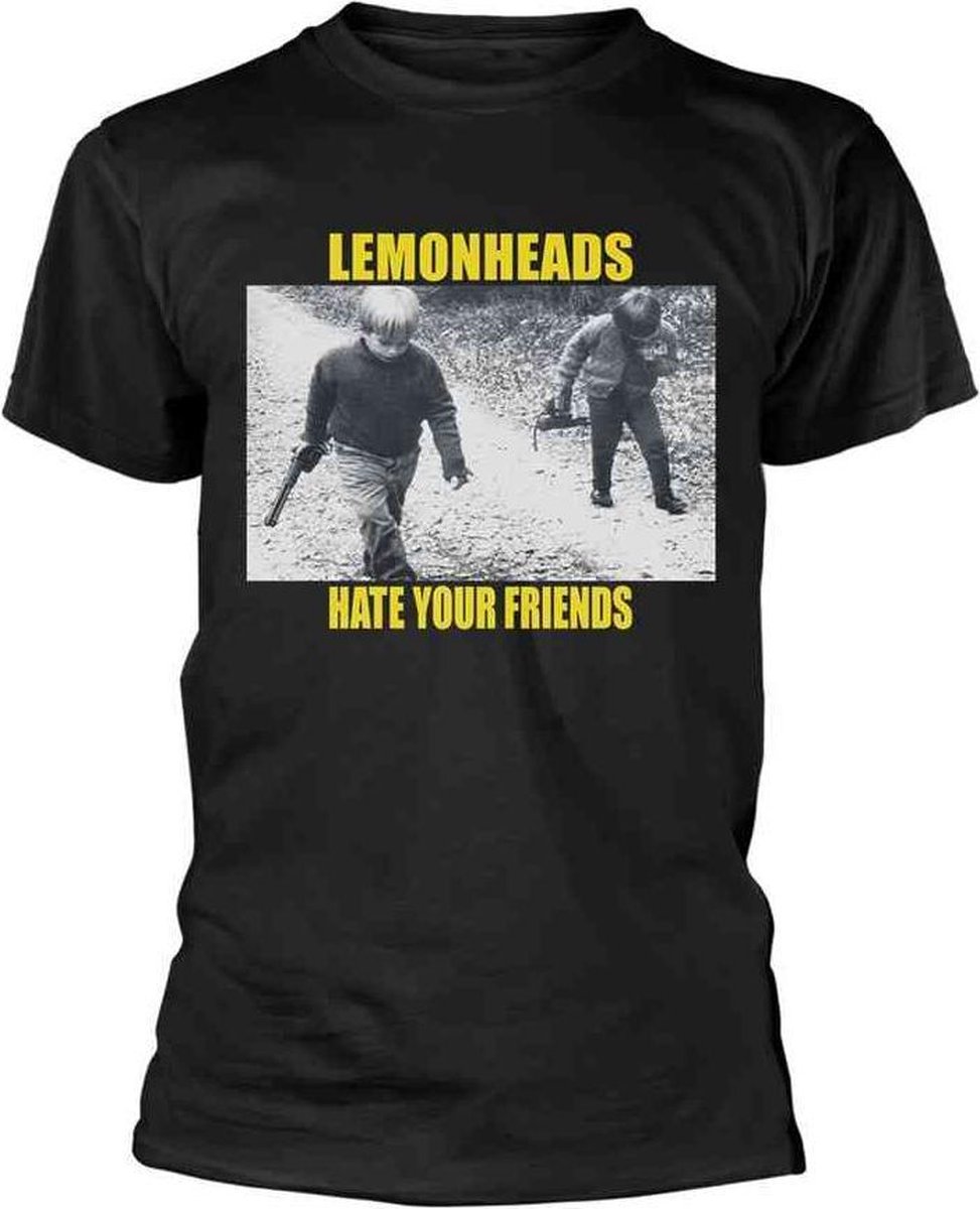 The Lemonheads Heren Tshirt -M- Hate Your Friends Zwart