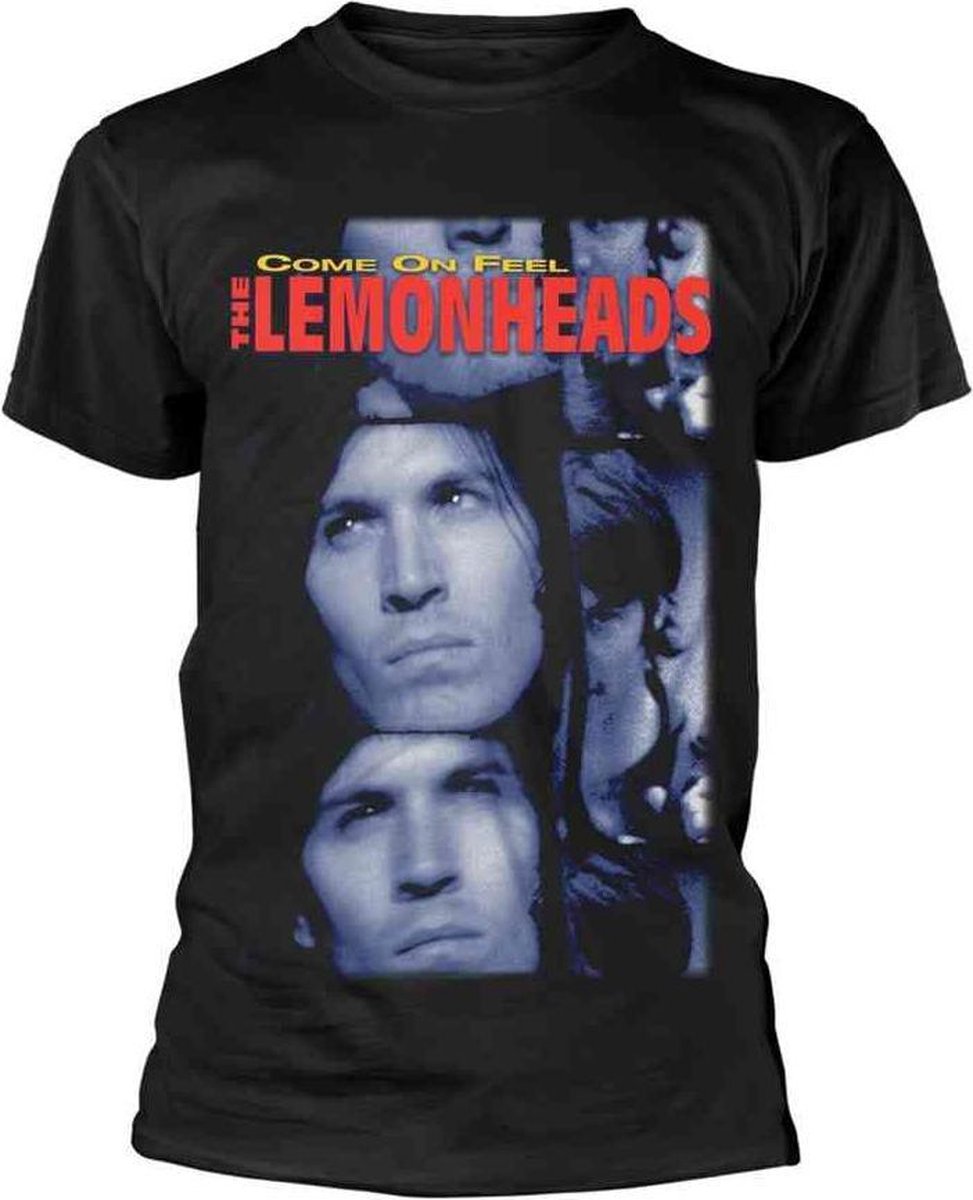 The Lemonheads Heren Tshirt -XXL- Come On Feel Zwart