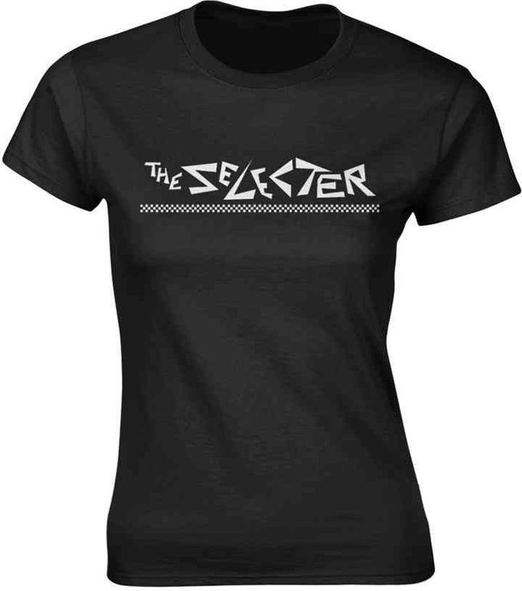 The Selecter Dames Tshirt -S- Logo Zwart