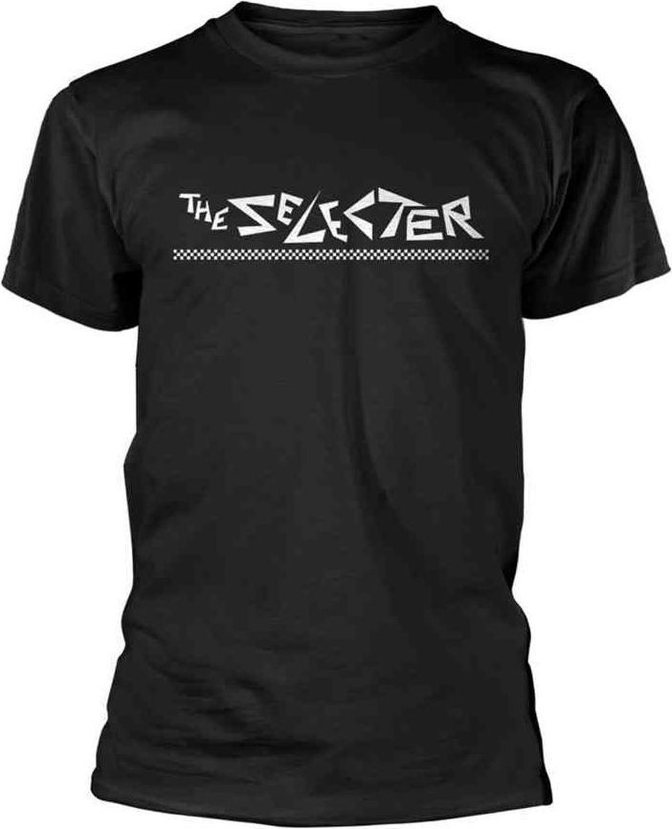 The Selecter Heren Tshirt -S- Logo Zwart