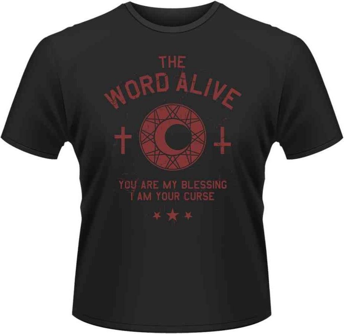 The Word Alive Heren Tshirt -L- Curse Zwart