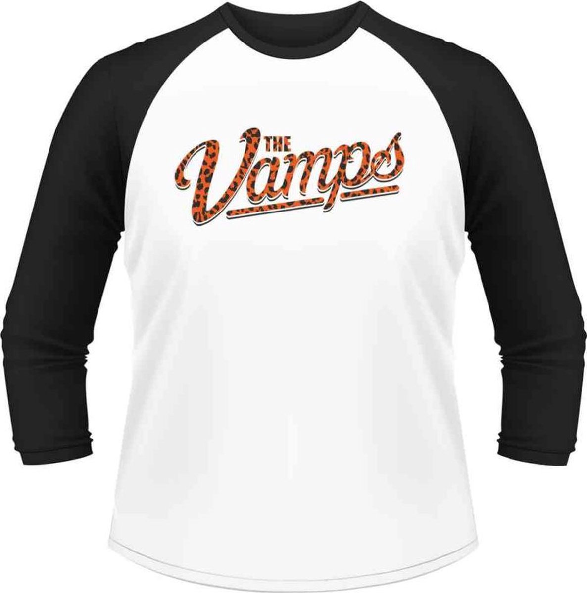 Vamps, The Longsleeve shirt -XL- LEOPARD Wit