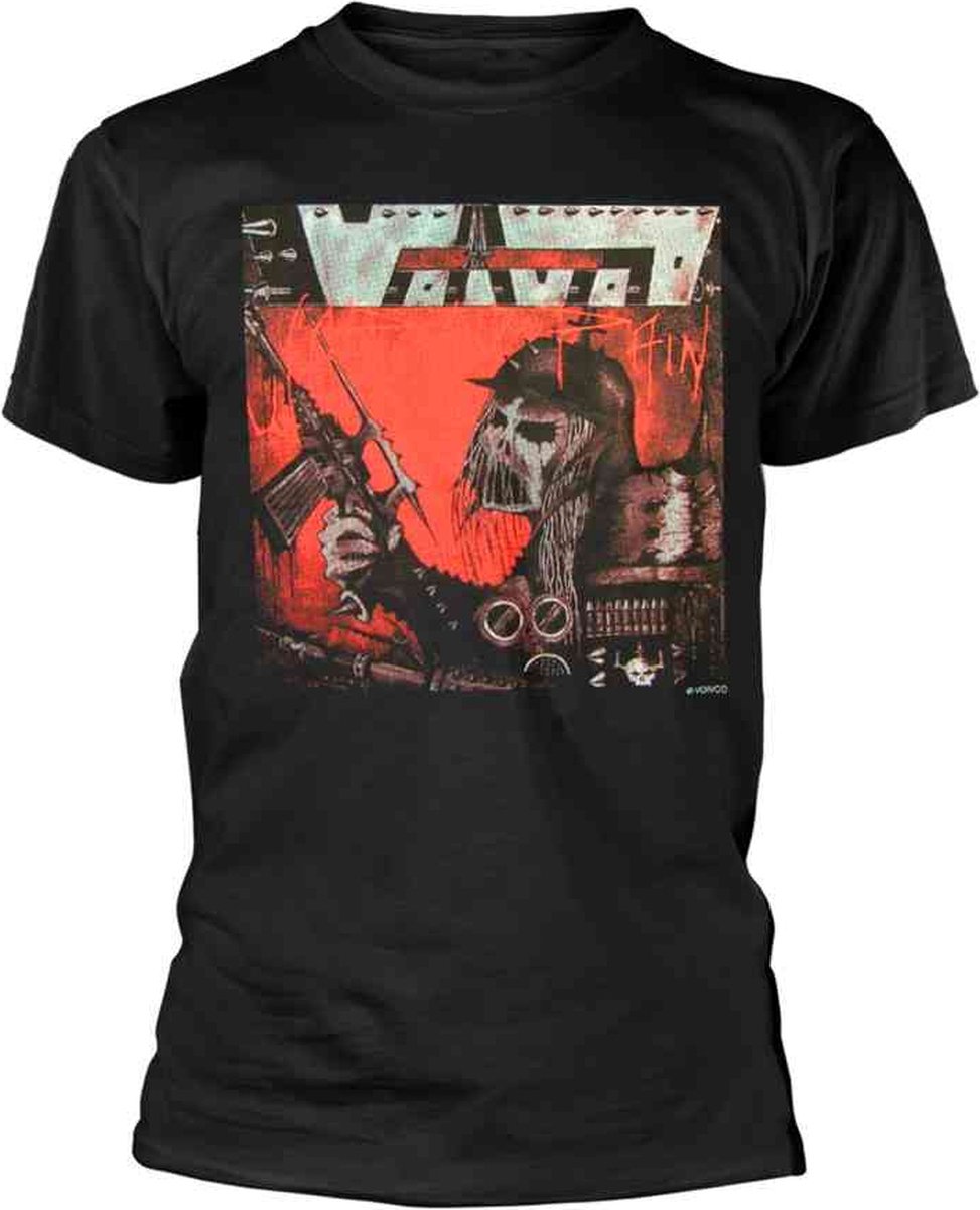 Voivod Heren Tshirt -S- War & Pain Zwart