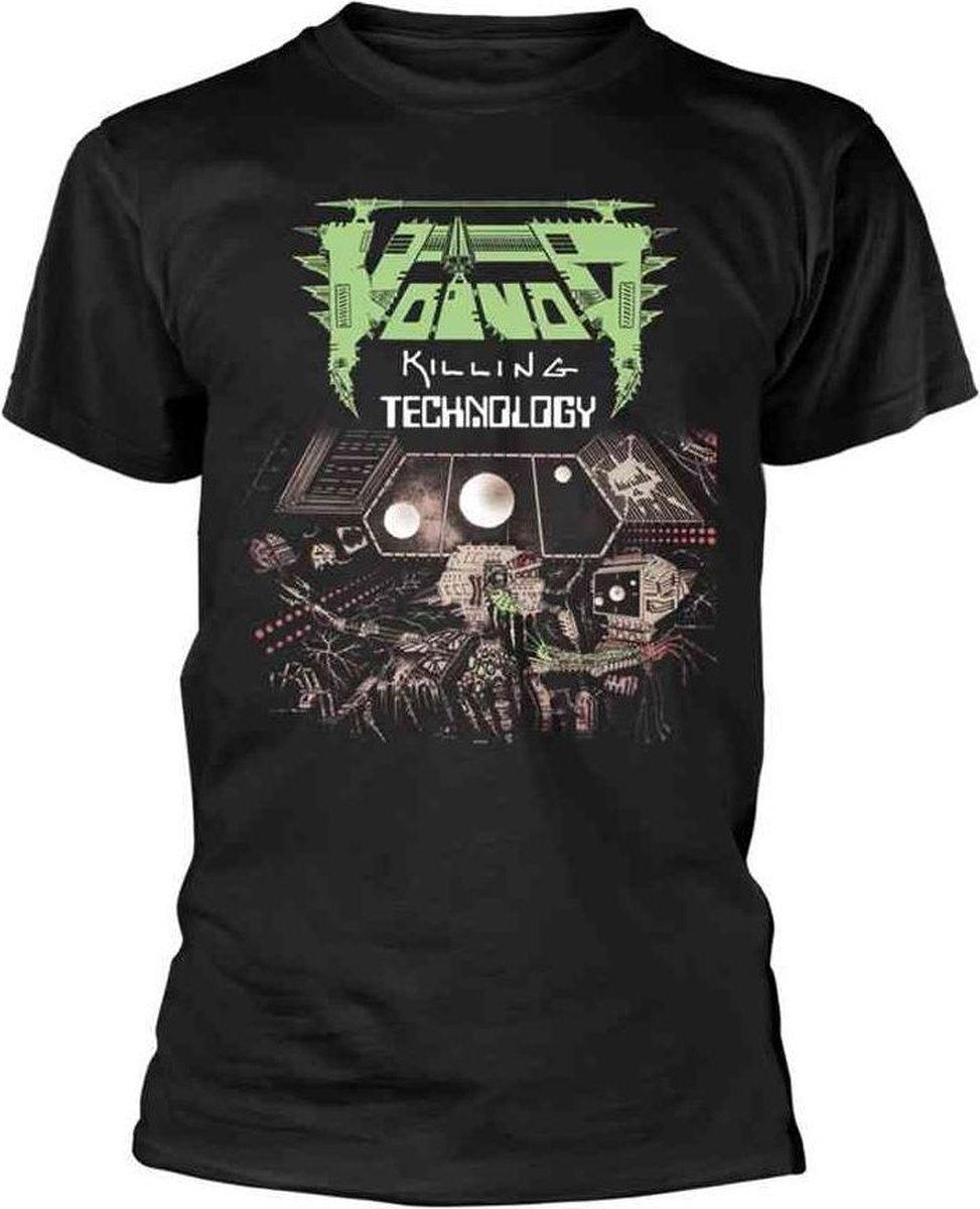 Voivod Heren Tshirt -XL- Killing Technology Zwart