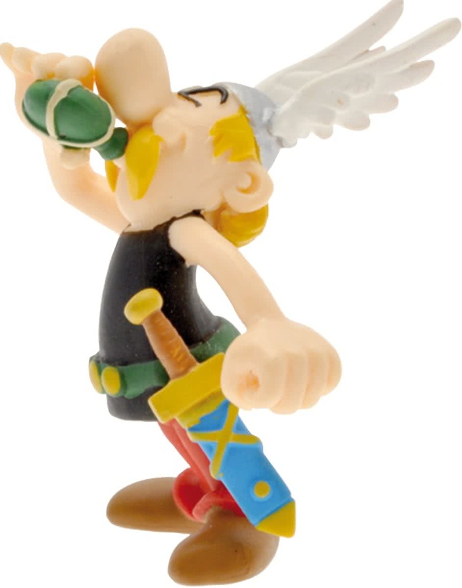 Asterix figuur Asterix drinkt flesje toverdrank