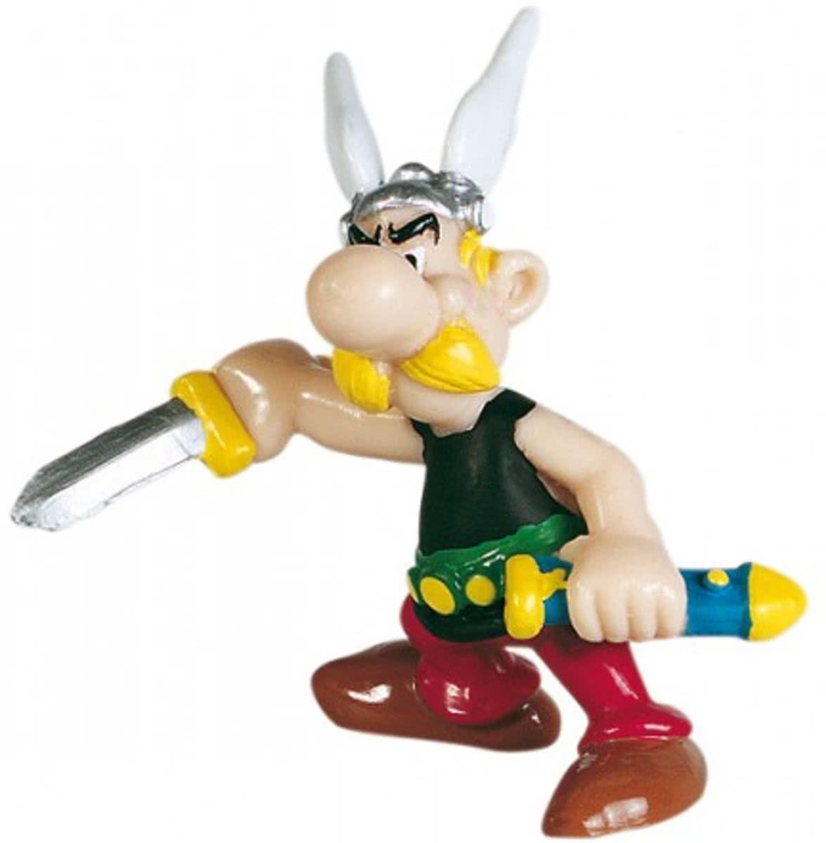 Plastoy figuurtje - Asterix met zwaard - 6 cm hoog