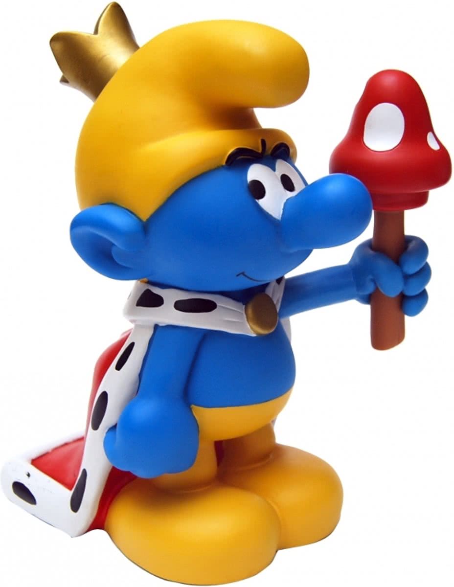 Smurfen koning spaarpot 22 cm