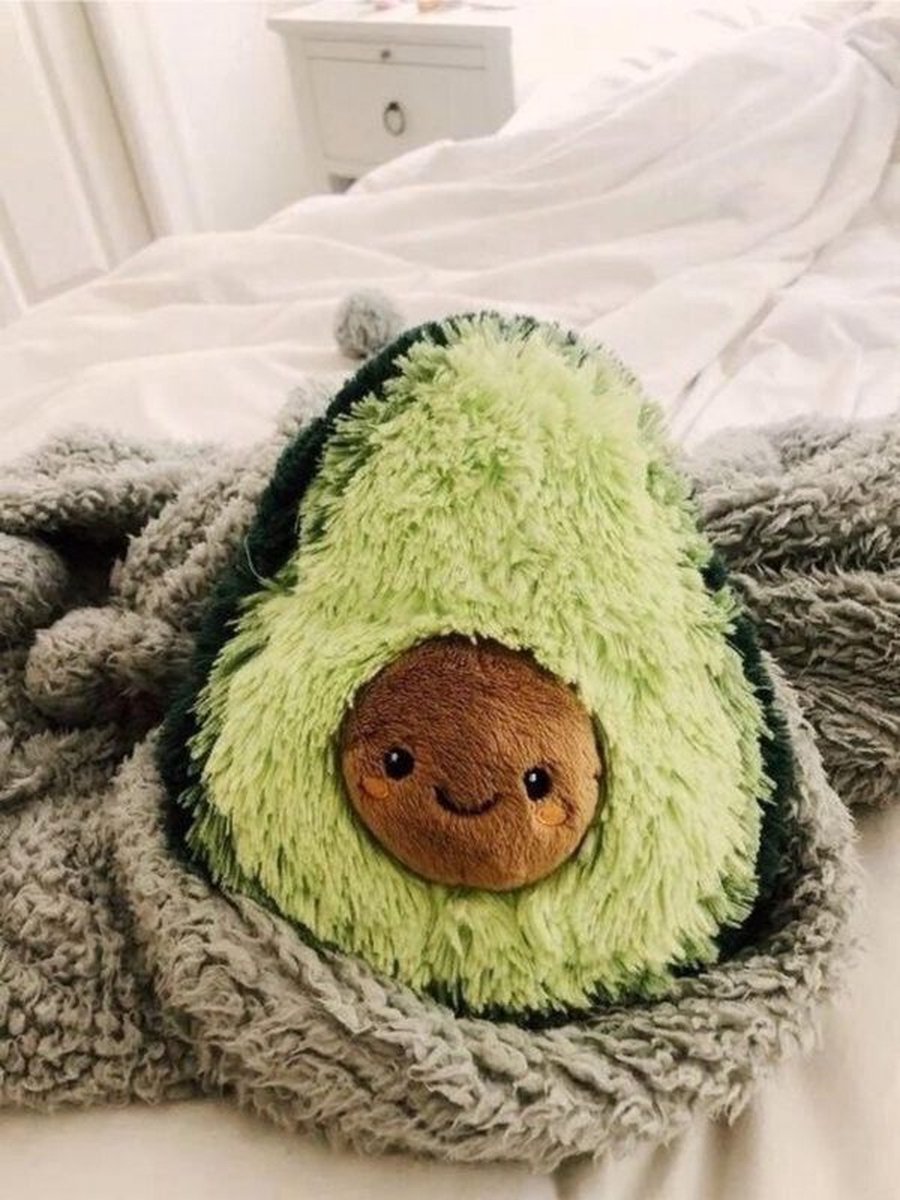 Avocado Pluche Knuffel (Groen) 25 cm