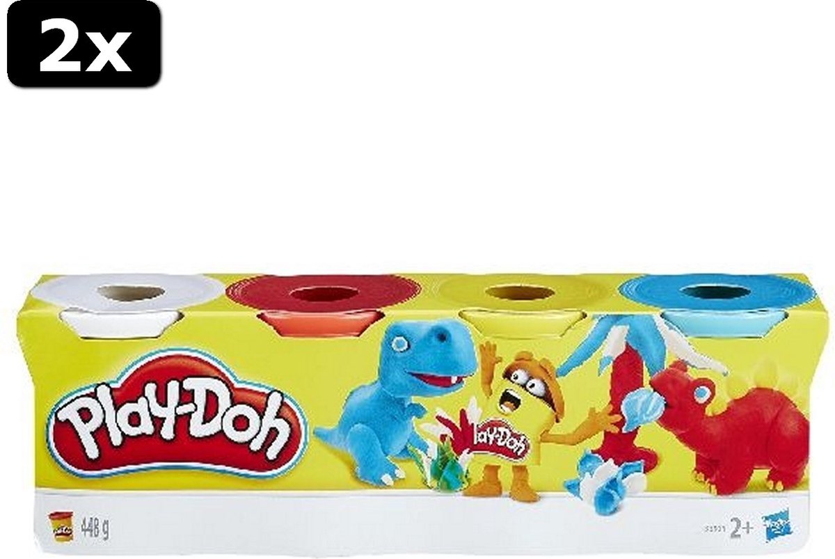 2x Play-Doh Classic Color Assorti