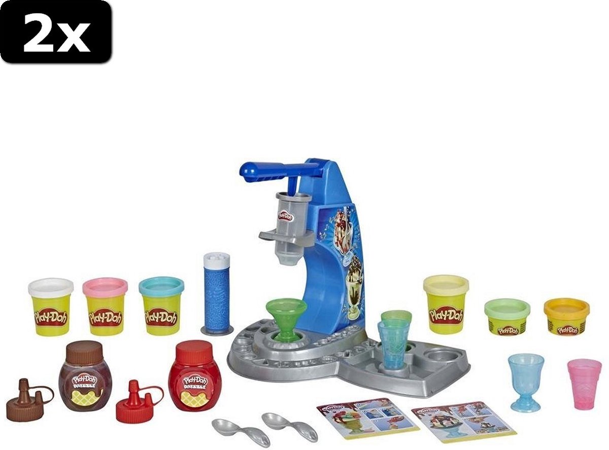 2x Play-Doh Kitchen Creations Drizzy IJsjes Set