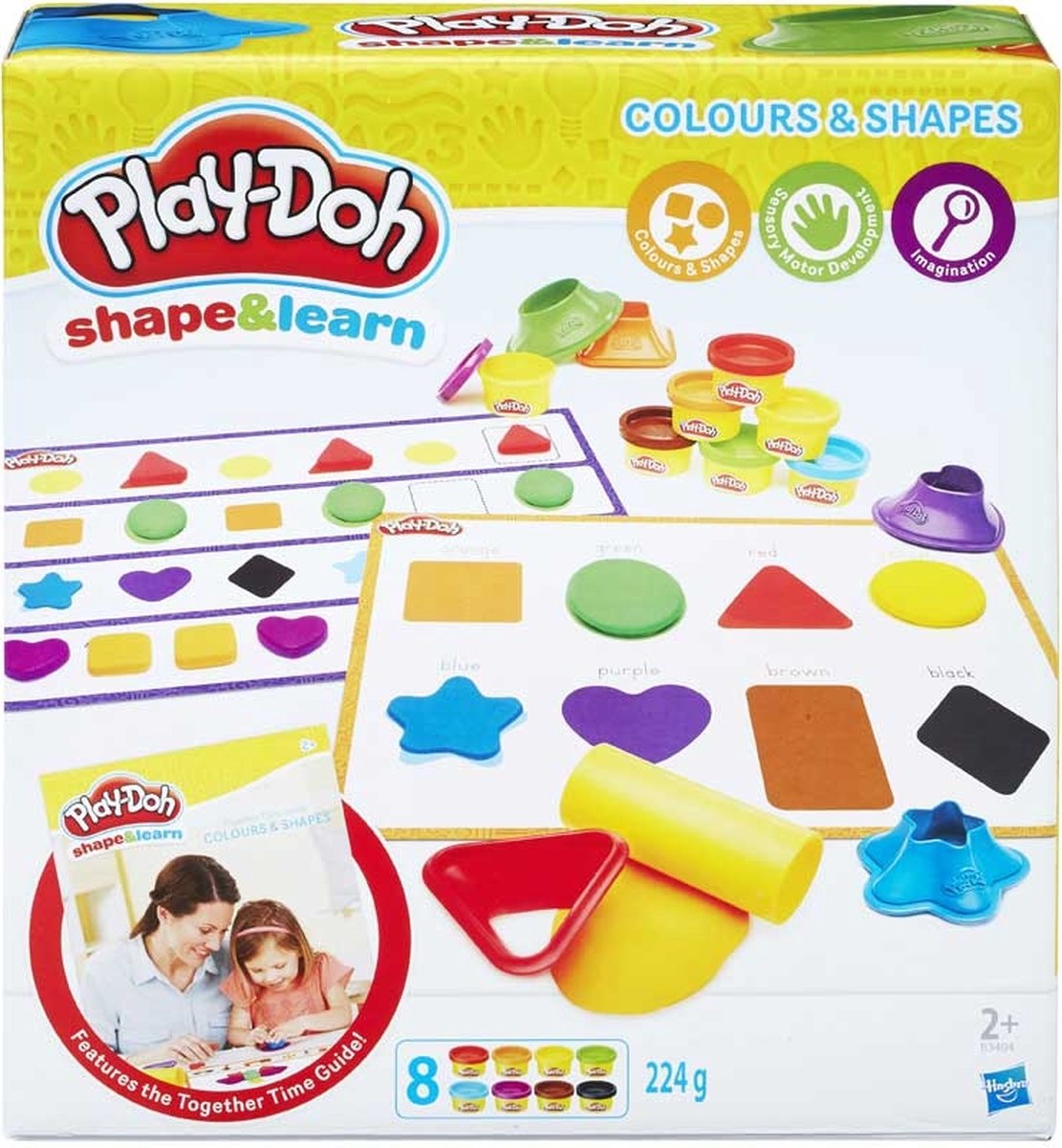 PLAY-DOH COLOURS AND SHAPES