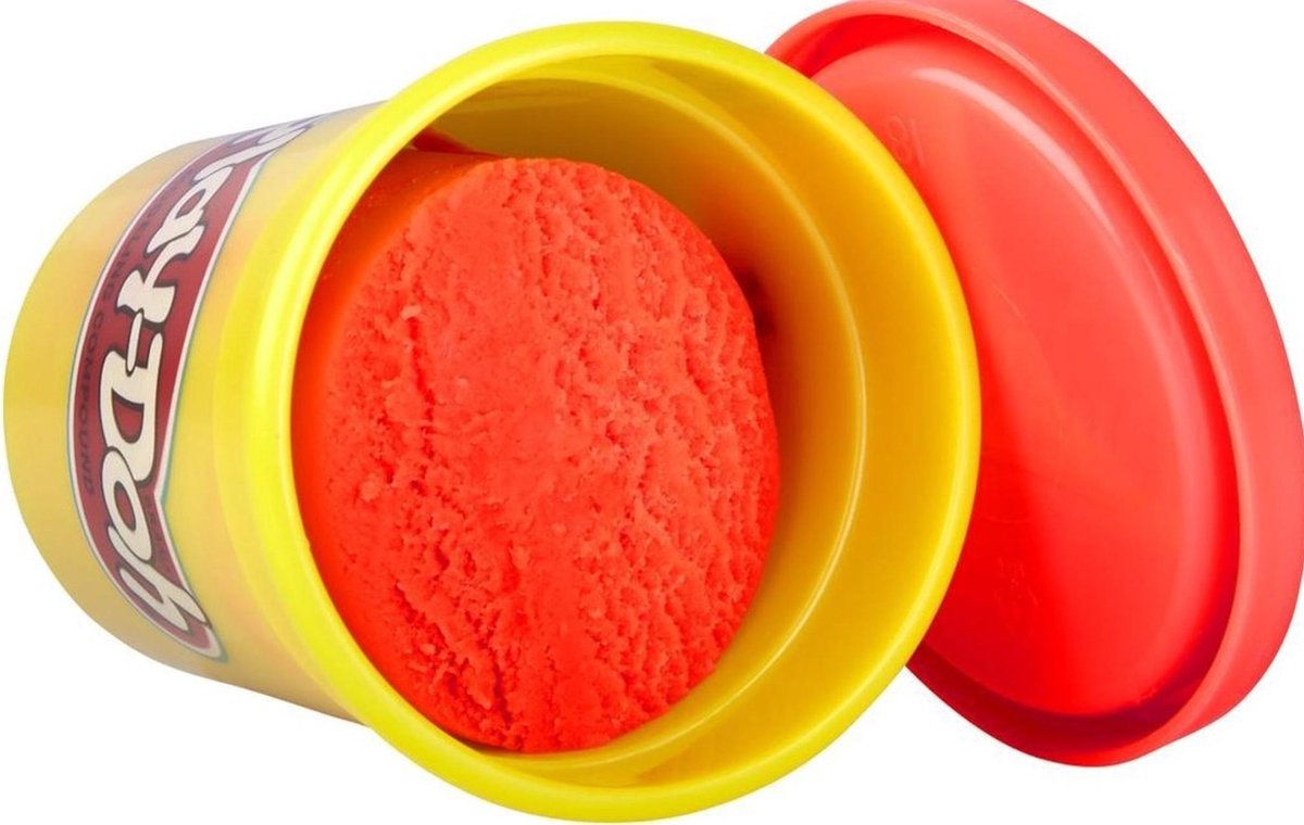 Play-Doh - 6 potjes - Verschillende kleuren - 112 gram - Voordeelbundel