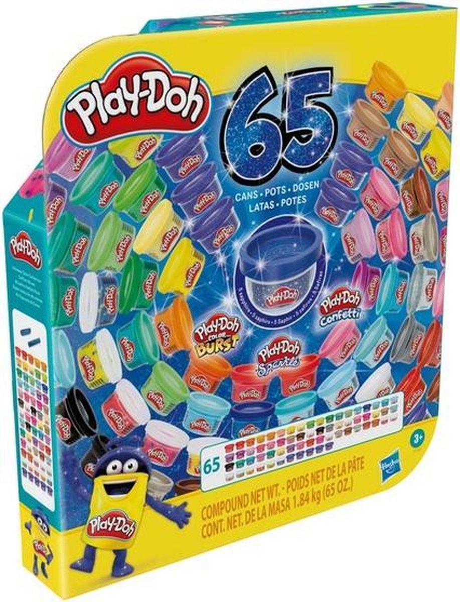 Play-Doh - Ultimate Color Collection - 65 stuks - 30 ml