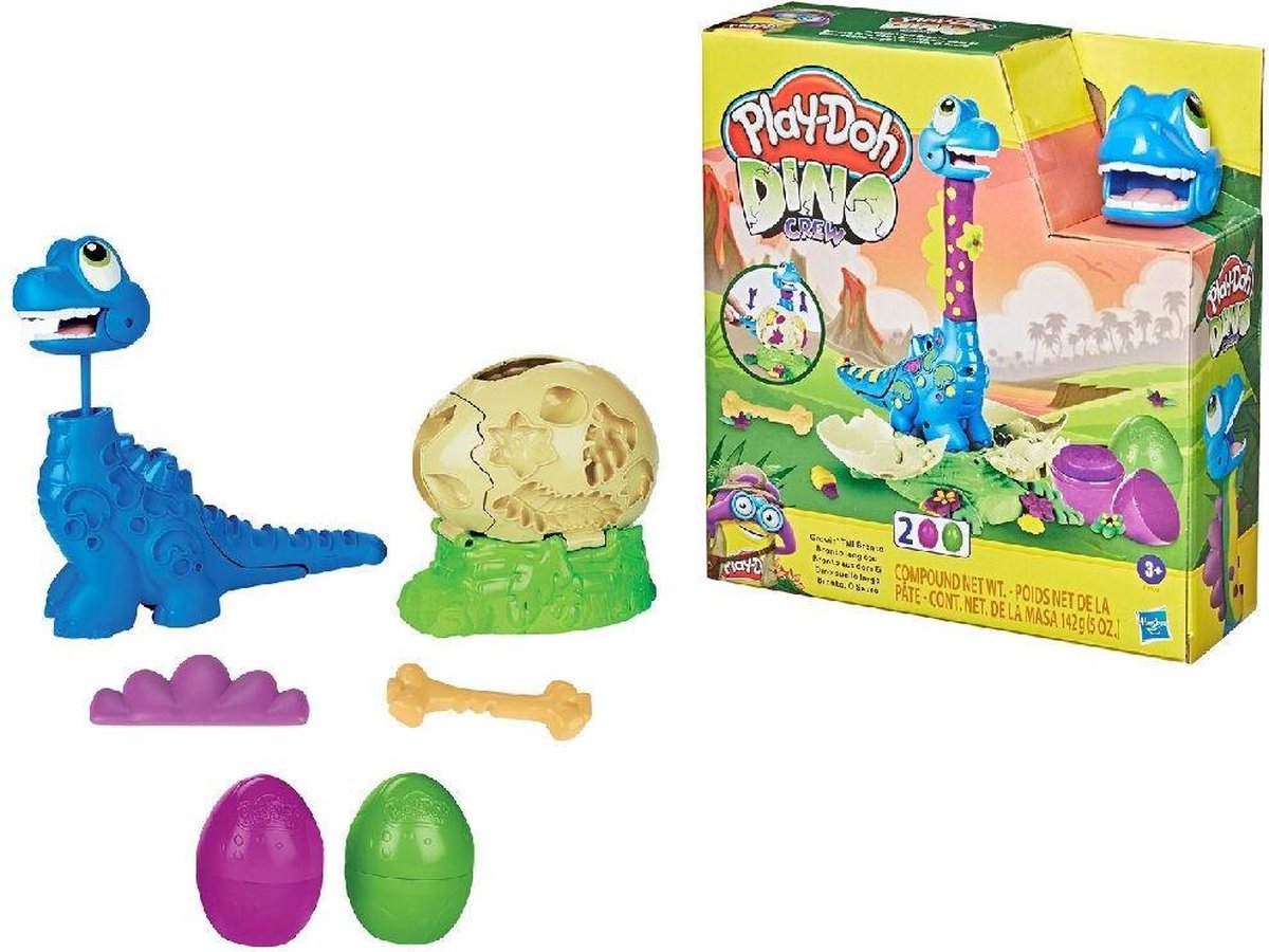 Play-Doh Dino Crew Growin Tall Bronto