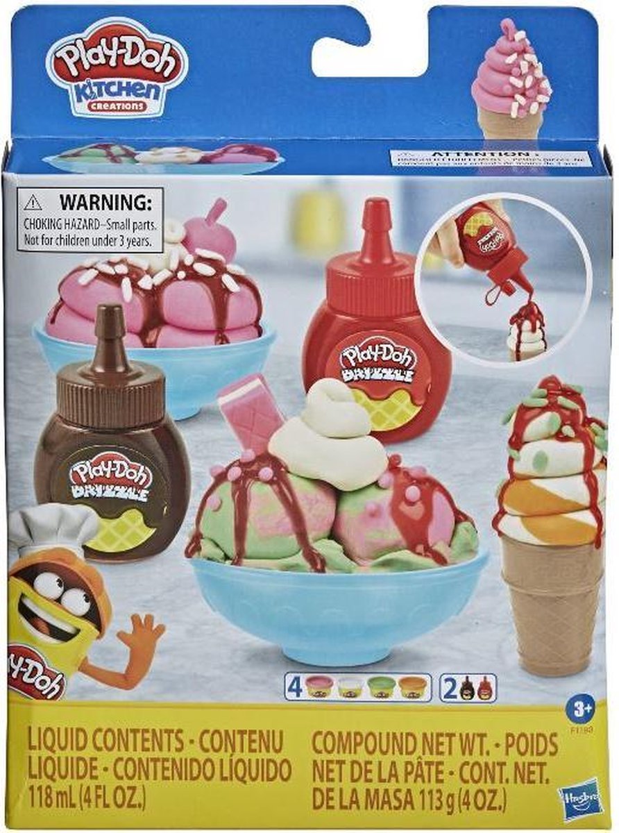 Play-Doh Dubbele Drizzle Ijsjes