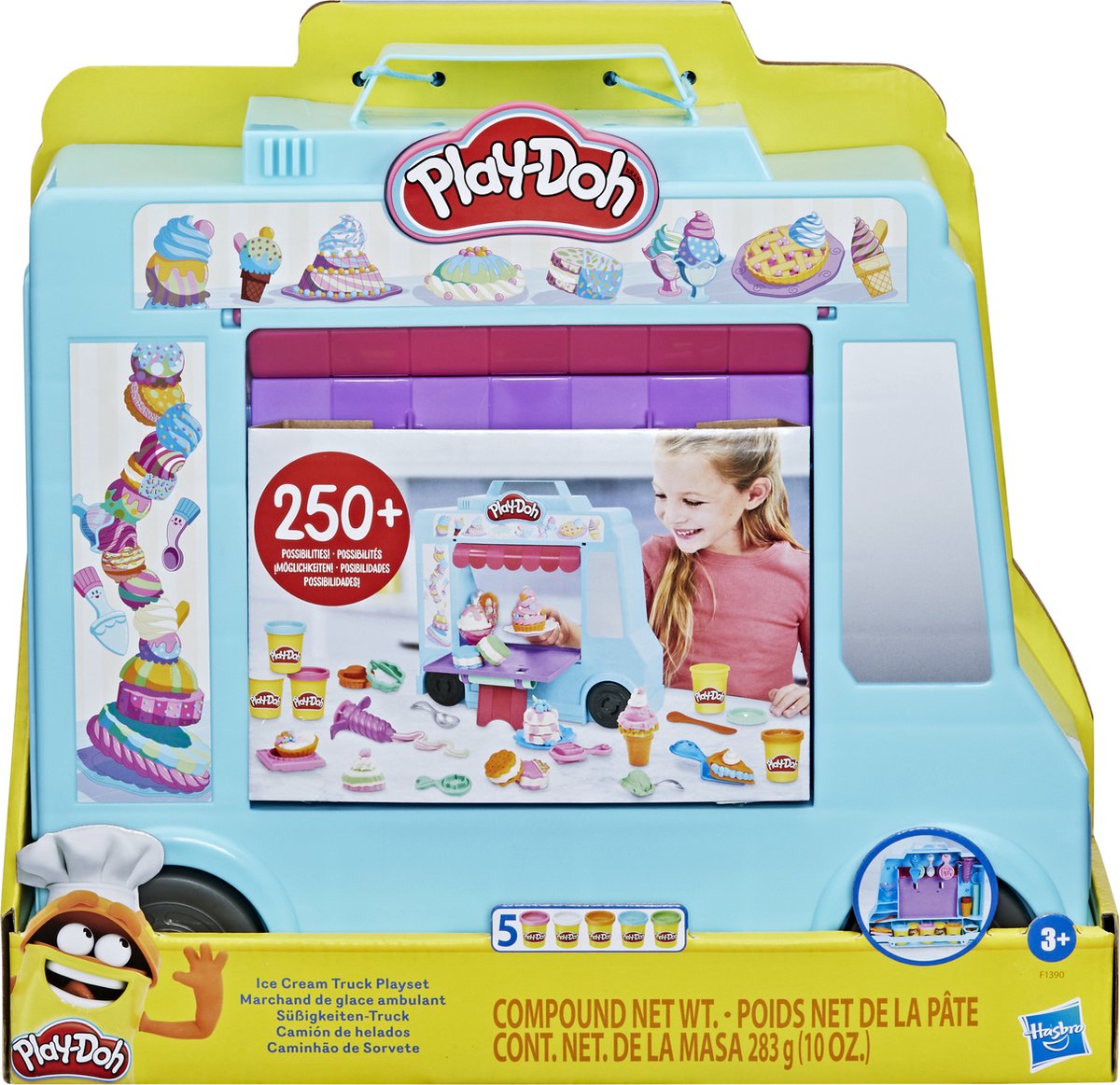 Play-Doh IJsjes Food Truck - Klei Speelset