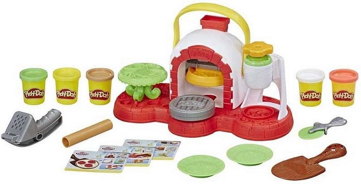 Play-Doh Kitchen Creations Pizza Chef + 5 Potjes Klei